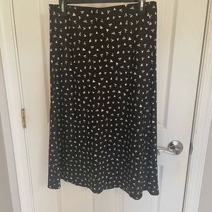 LOFT Heart Skirt, size M
